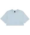 BL6882 6882GD Bella Ladies Heavyweight Washed Cropped T-Shirt washed denim colour image